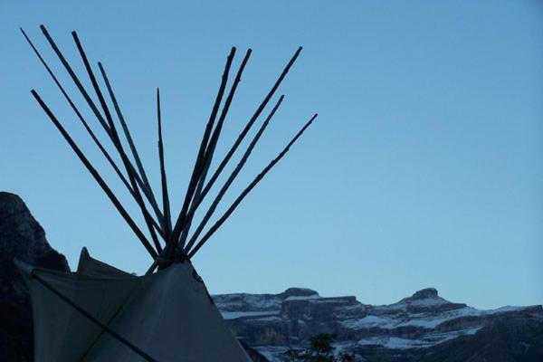 Tipi nature grand confort Gavarnie Esterno foto